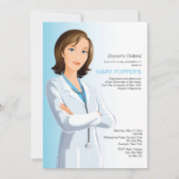 Doctor of Medicine (F) Graduation Invitation