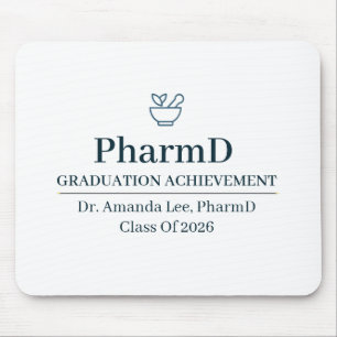 Doctor of Pharmacy Custom Name Since Year Mouse Pad