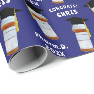Doctor of Pharmacy Pharmacist Gift Wrapping Paper