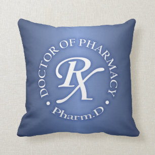 Doctor of Pharmacy Throw Pillow