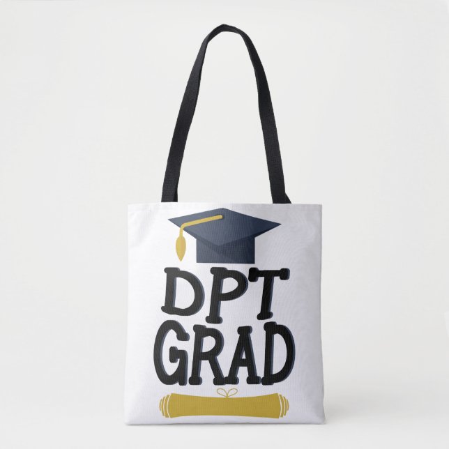 Doctor of Physical Therapy Graduation Tote Bag (Front)