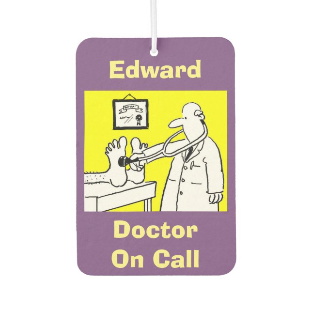 Doctor On Call Air Freshener (Front)