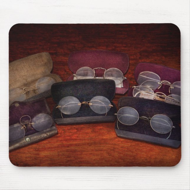 Doctor - Optometrist - Array of Opticals Mouse Pad (Front)