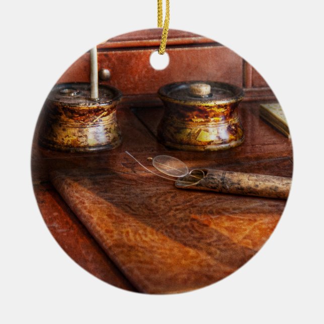 Doctor - Optometrist - I need my reading glasses Ceramic Ornament (Front)