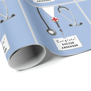 Doctor or Nurse Gift Wrapping Paper