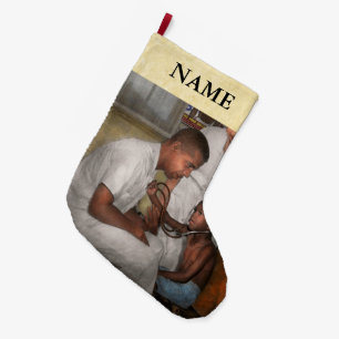 Doctor - Pediatrician - From the heart 1942 Large Christmas Stocking