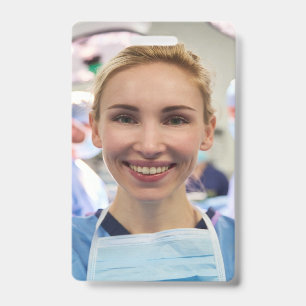 Doctor Photo Customize Personalize Badge