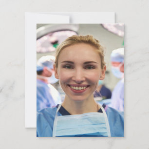Doctor Photo Customize Personalize Card