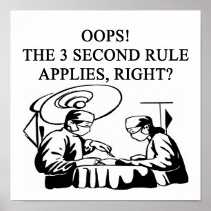 doctor physician surgeon joke poster