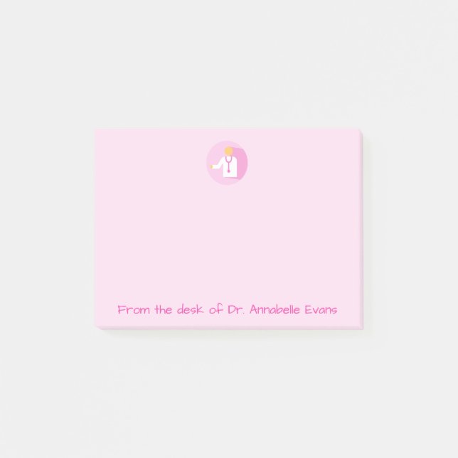Doctor Pink Notes (Front)