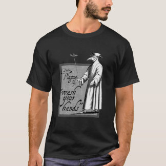 Doctor Plague says wash your hands grey health awa T-Shirt