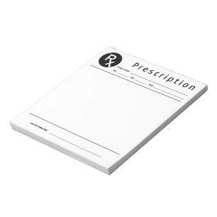 Doctor Prescription Notepad,Doctor medicine writin Notepad