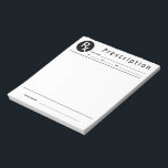 Doctor Prescription Notepad – Editable Doctor RX<br><div class="desc">Elevate your medical practice with this Custom Prescription Notepad, designed for professionals who value both style and functionality. This Editable RX pad is the perfect addition to your Medical office supplies, offering a clean and authoritative look for every patient interaction. Whether you are looking for a Pharmacy notepad, a Skincare...</div>