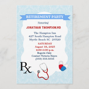 Doctor Retirement Invitation