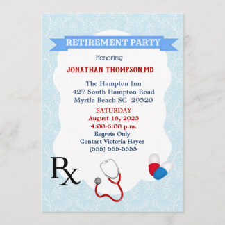 Doctor Retirement Invitation