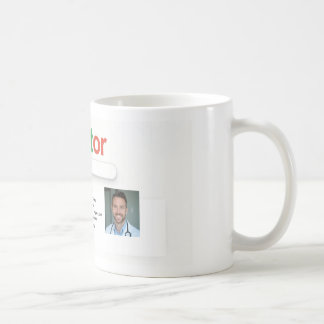 Doctor Search Style Custom Name Mug – Personalized
