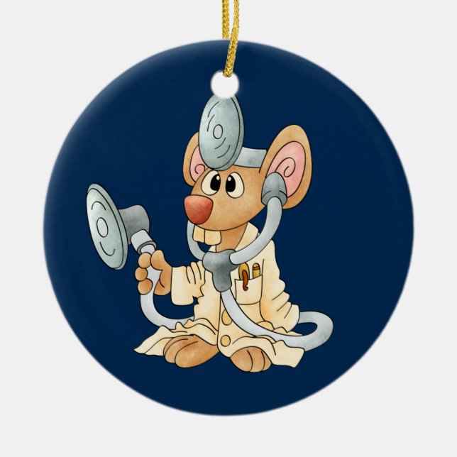 Doctor - SRF Ceramic Ornament (Front)