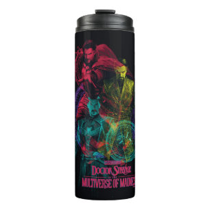 Doctor Strange Alternates Overlapping Graphic Thermal Tumbler