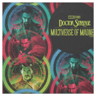 Doctor Strange Alternates Vertical Graphic Fabric
