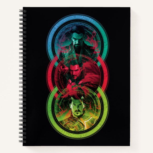 Doctor Strange Alternates Vertical Graphic Notebook (Front)