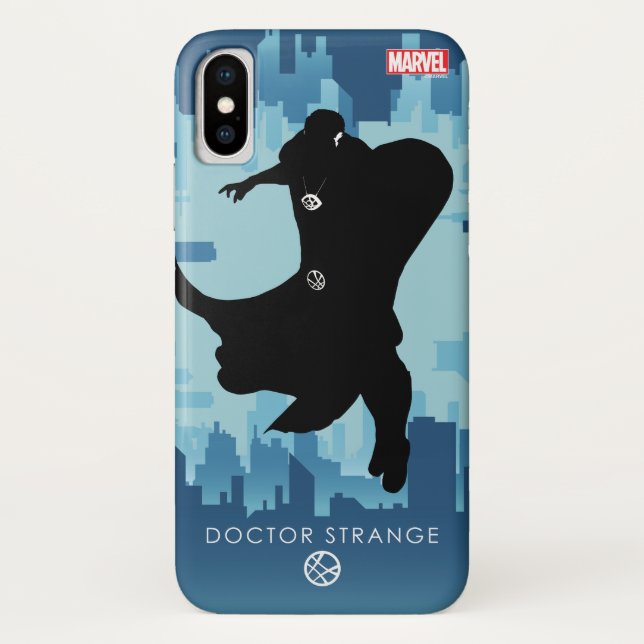 Doctor Strange Heroic Silhouette Case-Mate iPhone Case (Back)