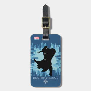 Doctor Strange Heroic Silhouette Luggage Tag