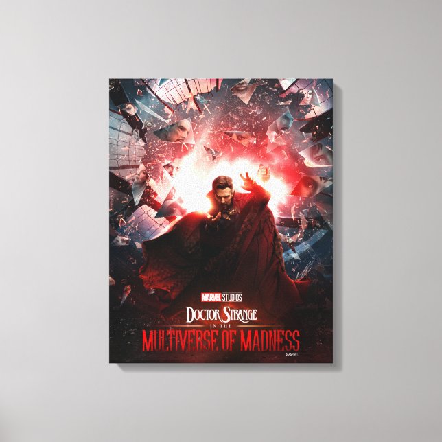 Doctor Strange in the Multiverse of Madness Poster Canvas Print (Front)