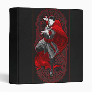 Doctor Strange Mystic Art Nouveau Graphic Binder