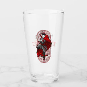 Doctor Strange Mystic Art Nouveau Graphic Glass