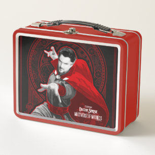 Doctor Strange Mystic Art Nouveau Graphic Metal Lunch Box