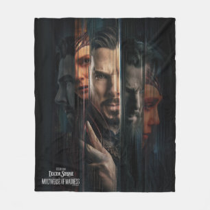 Doctor Strange & Scarlet Witch Alternates Poster Fleece Blanket