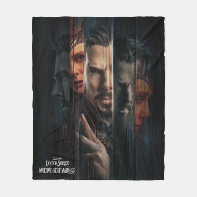Doctor Strange & Scarlet Witch Alternates Poster Fleece Blanket (Front)