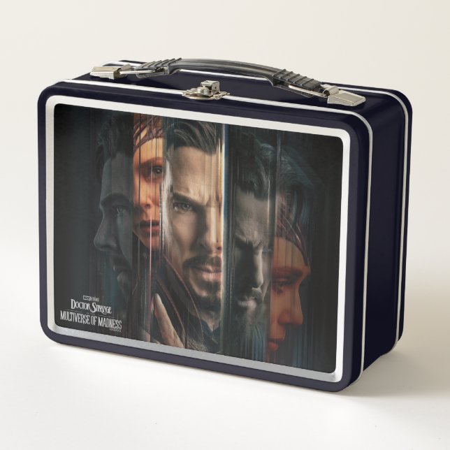 Doctor Strange & Scarlet Witch Alternates Poster Metal Lunch Box (Front)