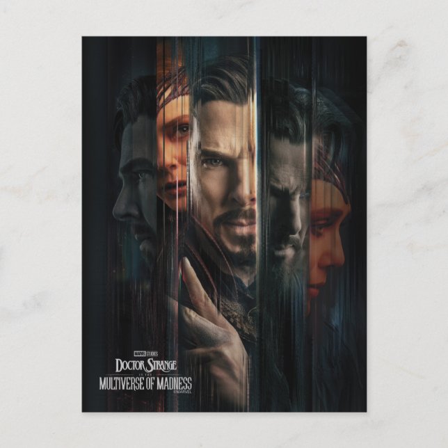 Doctor Strange & Scarlet Witch Alternates Poster Postcard (Front)