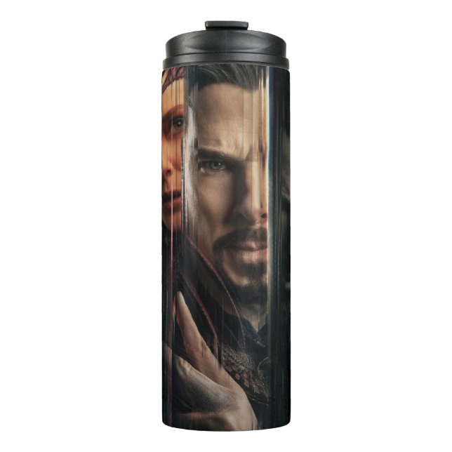 Doctor Strange & Scarlet Witch Alternates Poster Thermal Tumbler (Front)
