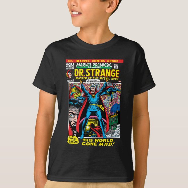 Doctor Strange: While The World Spins Mad T-Shirt (Front)