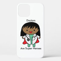 Doctor Super Hero Black Female Personalize