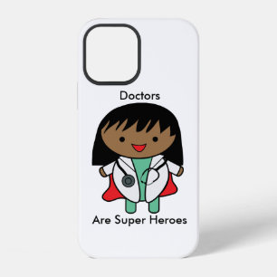 Doctor Super Hero Black Female Personalize iPhone 12 Case