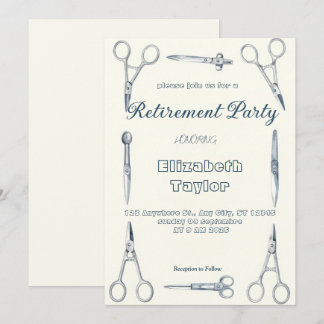 Doctor Surgeon nurse retirement invitation
