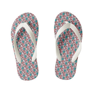 Doctor & Surgeon Pattern Kid's Flip Flops