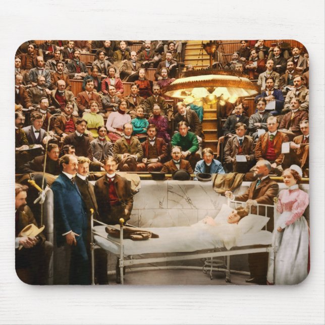 Doctor - Surgeon - Practice makes perfect 1900 Mouse Pad (Front)
