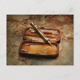 Doctor - The Hypodermic Syringe Postcard