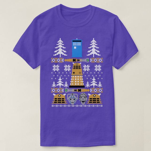 Doctor Ugly Sweater Who  (Design Front)