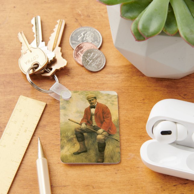 Doctor William Laidlaw Purves Portrait by Collier Keychain (Desk)