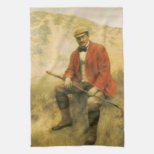 Doctor William Laidlaw Purves Portrait by Collier Kitchen Towel