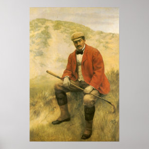 Doctor William Laidlaw Purves Portrait by Collier Poster