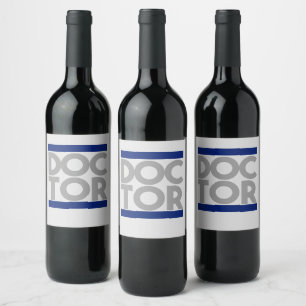 Doctor Wine Label