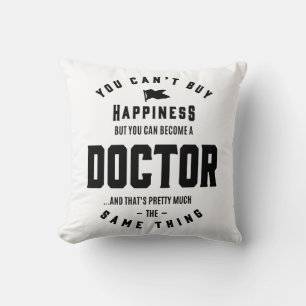 Doctor Work Job Title Gift Throw Pillow