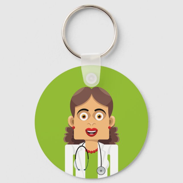 Doctora Keychain (Front)