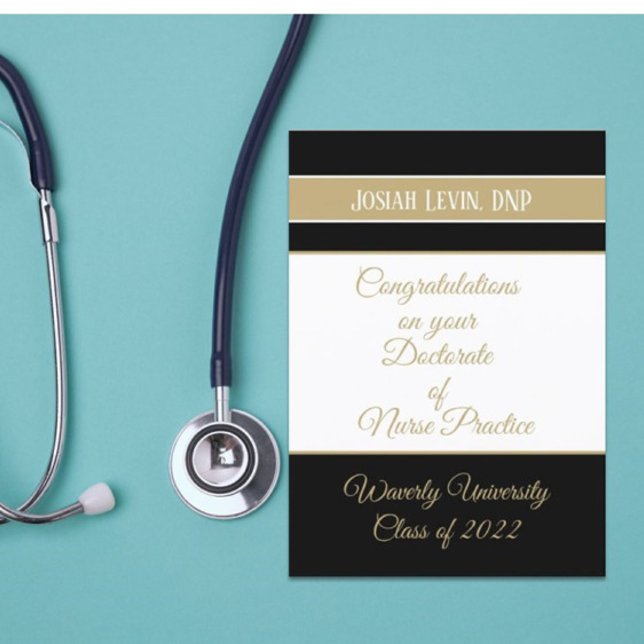 Doctorat de pratique infirmière carte de grade (Créateur téléchargé)